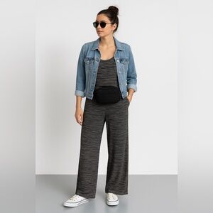 Cynthia Rowley Black White Stripe No Sleeve Jumper